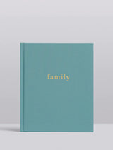 "Our Family" Linen Covered Memory Book