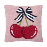 Cherries with Ribbon Hook Pillow