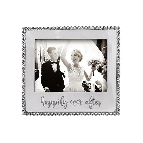 Mariposa "Happily Every After" 5x7 Beaded Frame