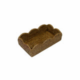 Rattan Scallop Napkin Holder