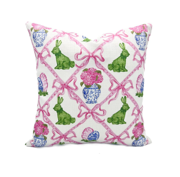 Antique Easter Garden Pillow