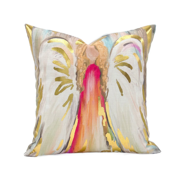 Angel Of Joy Pillow