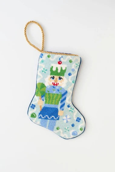 Bauble Stocking - Sugary Sweet Nutcracker (Blue or Pink)