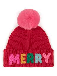 Shiraleah Merry Beanie in Red