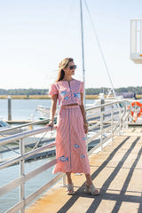 Emmy Skirt in Fish Applique
