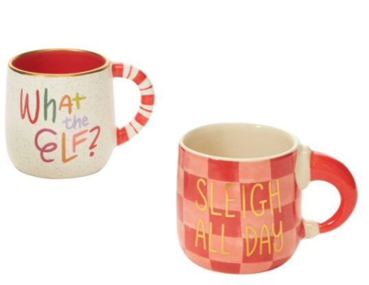 Kitschy Christmas Mug (Two Style Options)