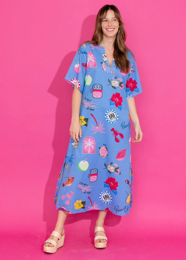 Alden Adair Delaney Dress in Coastal Icon