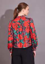 Alden Adair Oliver Top in Legacy Floral