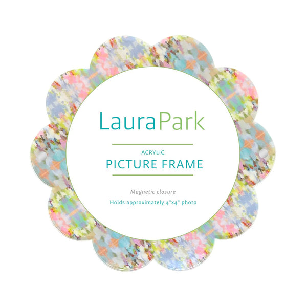 Brooks Avenue Acrylic Round Picture Frame (Multiple Style Options)