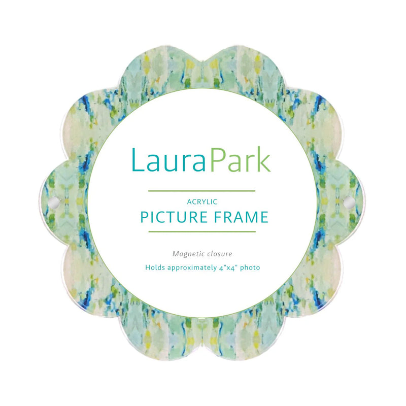 Brooks Avenue Acrylic Round Picture Frame (Multiple Style Options)