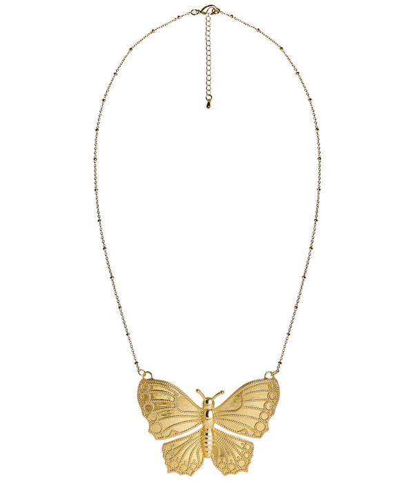 Lisi Lerch Haines Butterfly Necklace - Avoly Collection