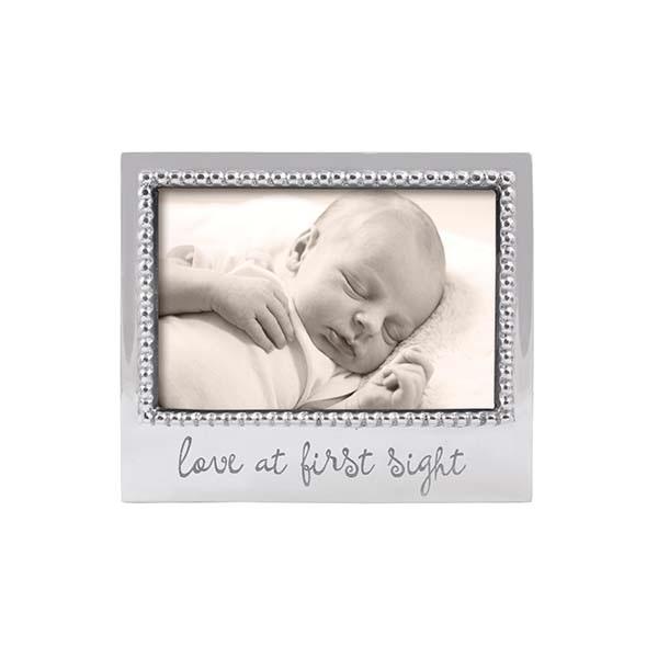 Mariposa "Love at First Sight" Beaded 4x6 Frame