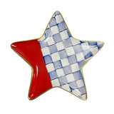 Mackenzie Childs Ceramic Star Plate
