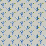 Lila + Hayes Thompson Boy Pima Cotton Romper in Mallard Ducks