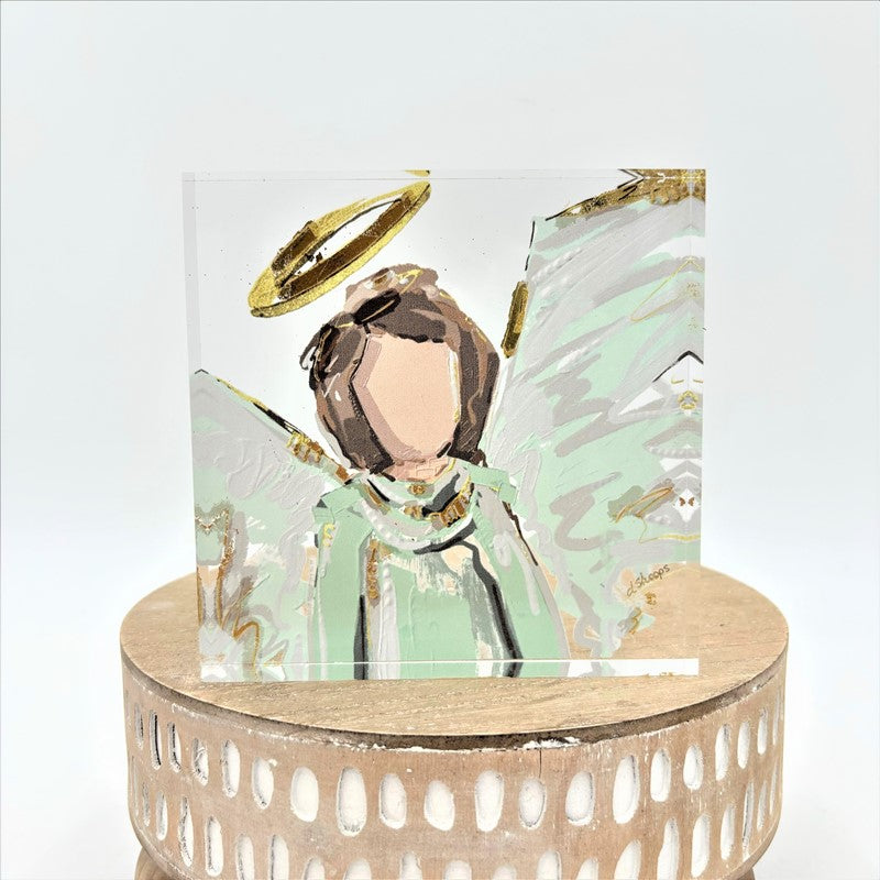 Angel Acrylic Block