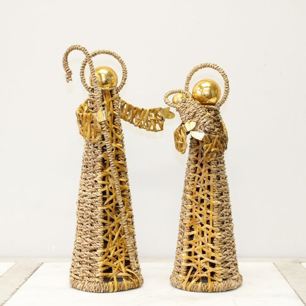 Woven Holy Family