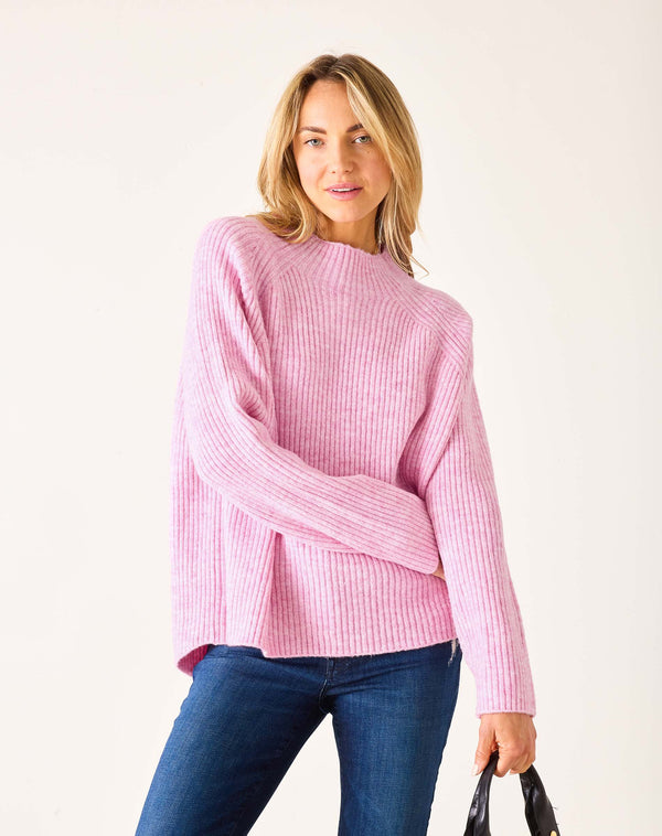 MERSEA Monograph Mockneck Sweater (Two Color Options)