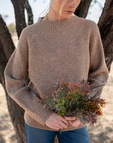 MERSEA Monograph Mockneck Sweater (Two Color Options)