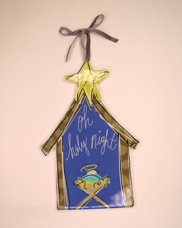 Oh Holy Night Acrylic Ornament