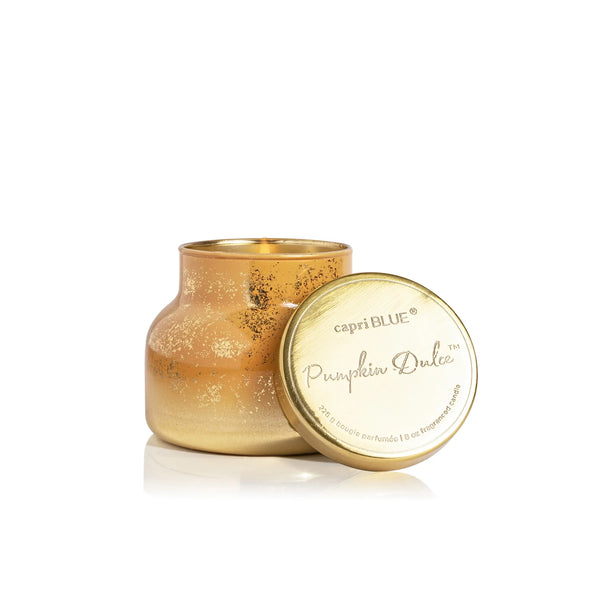 Capri Blue 8oz Pumpkin Dulce Glimmer Petite Jar