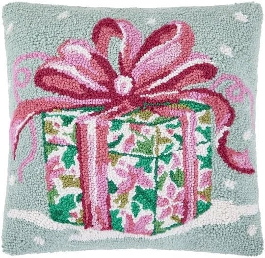 Pink Present Pillow