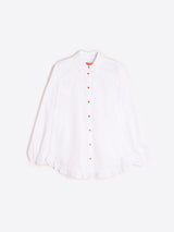 Vilagallo White Blouse with Heart Buttons