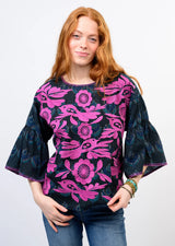 Enya Top in Navy