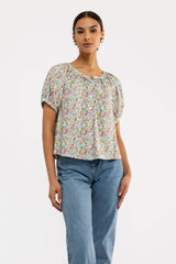 Imogen Top- Sorbet Bouquet