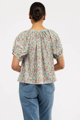 Imogen Top- Sorbet Bouquet
