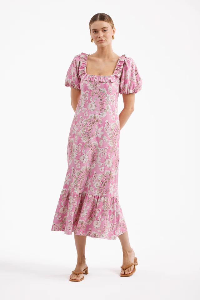 Smith & Quinn Gretchen Dress in Petunia Patisserie