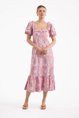 Smith & Quinn Gretchen Dress in Petunia Patisserie