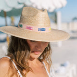 Colorful Fin Palm Hat