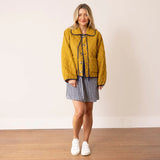 Reversible Stripe Stevie Quilted Jacket