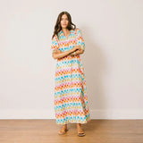 Sunshine Tienda Summer Camp Geo Oasis Dress
