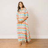 Sunshine Tienda Summer Camp Geo Oasis Dress