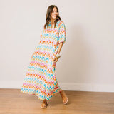 Sunshine Tienda Summer Camp Geo Oasis Dress