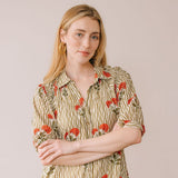 Wavy Stripe Oasis Dress
