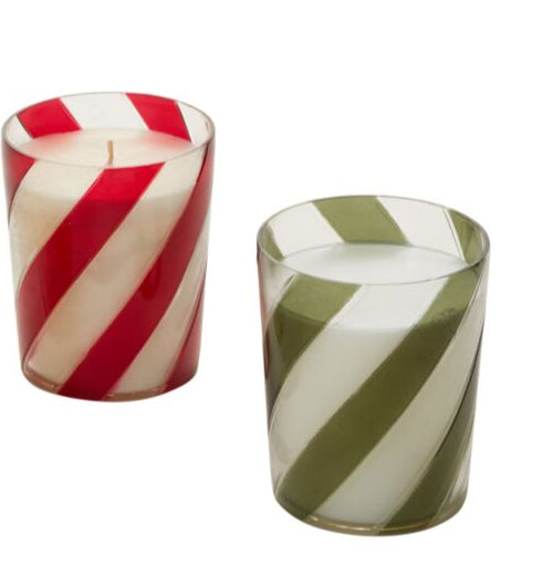 Swizzle Candle (Red or Green Options)
