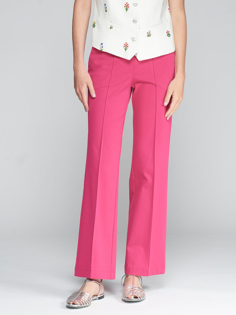 Vilagallo Carla Trouser in Rosa Pink