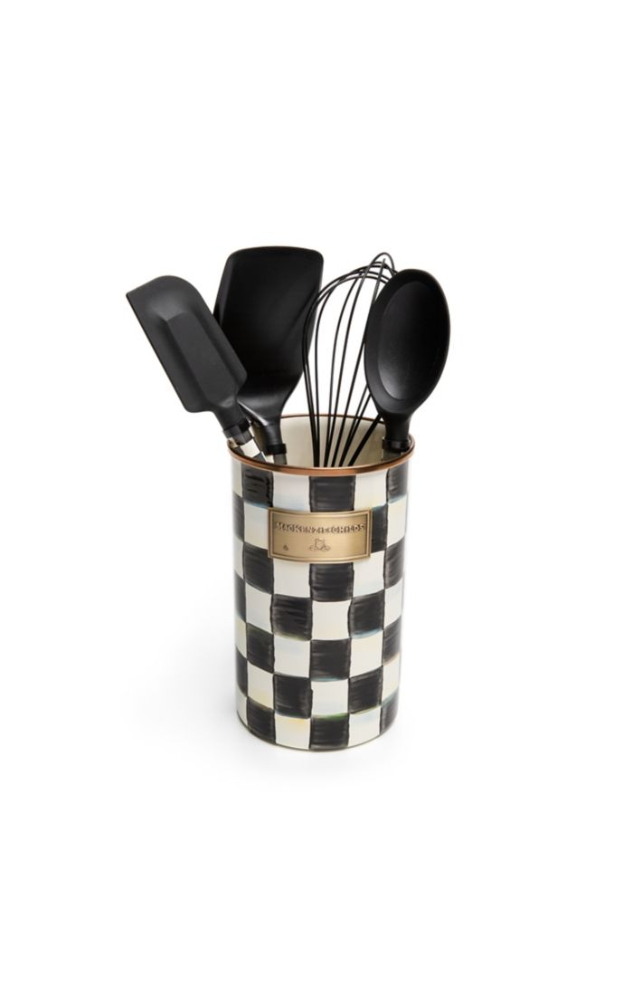 Mackenzie Childs Courtly Check Utensil Set