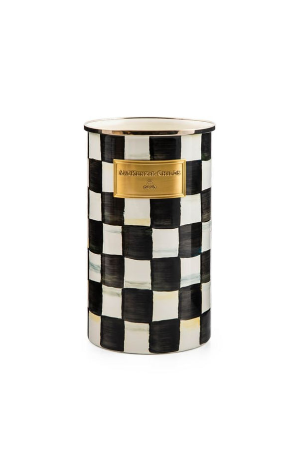 Mackenzie Childs Courtly Check Utensil Holder