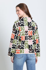 Terracotta Garden Funnel Neck Pullover