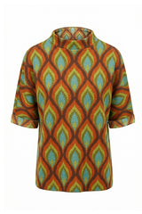 Mod Squad Sweater with Contrast Cuffs
