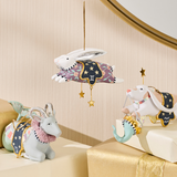 Mackenzie Childs Patience Brewster Gemini Zodiac Ornament