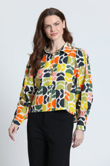 Citrus Multi Puff Sleeve Shirt