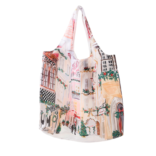 Mackenzie Childs Winter City To Go Tote