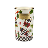 Mackenzie Childs Deck The Halls Utensil Holder