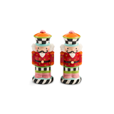 Mackenzie Childs Confetti Nutcracker Salt & Pepper Set