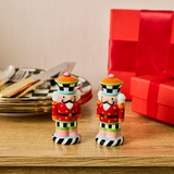 Mackenzie Childs Confetti Nutcracker Salt & Pepper Set