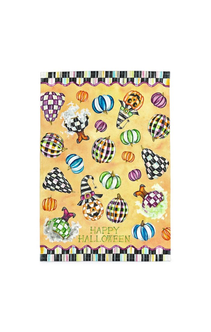 Mackenzie Childs Happy Halloween Dish Towel